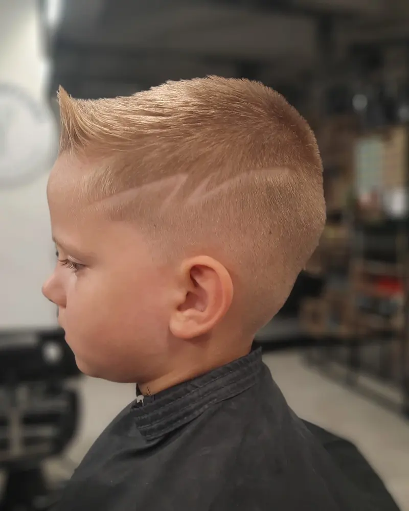 Coiffure enfant, réalisation 5 du salon L&L Coiffure à Monthey