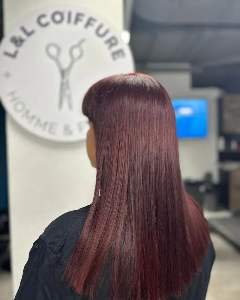 Coiffure femme, réalisation 5 du salon L&L Coiffure à Monthey