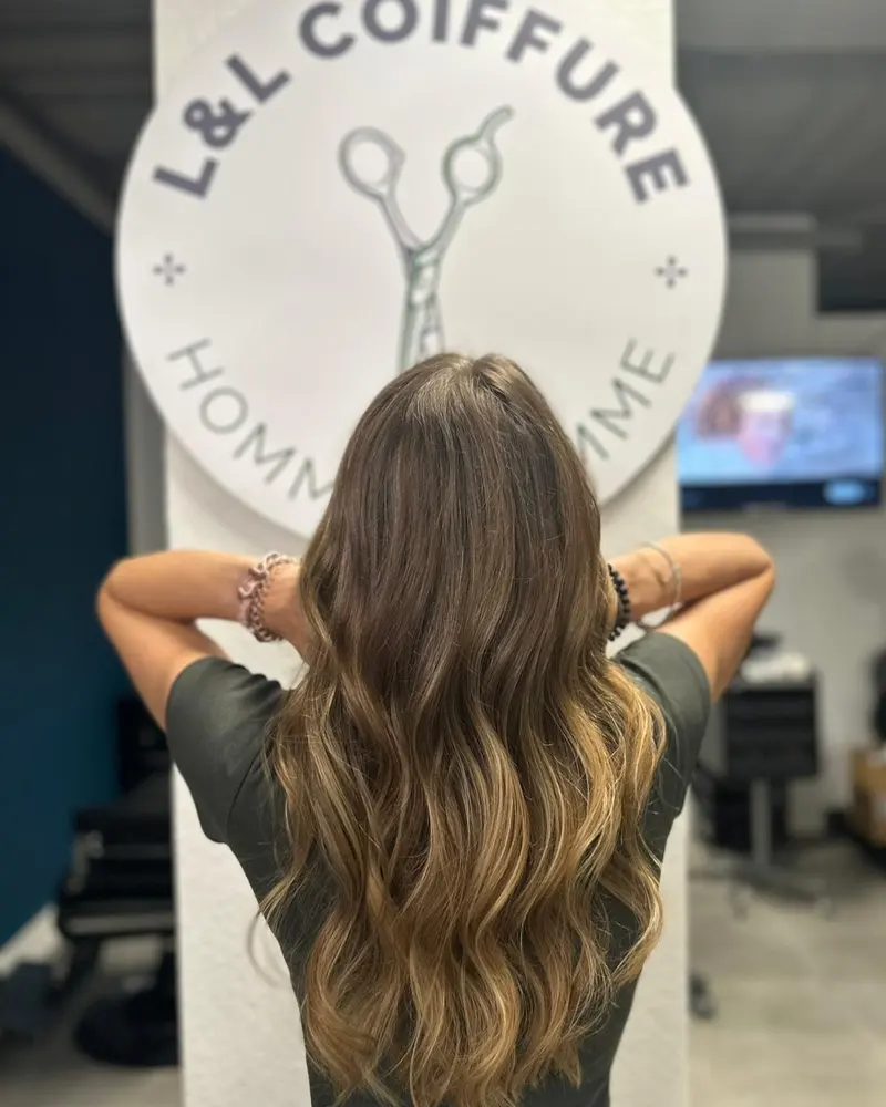 Coiffure femme, réalisation 8 du salon L&L Coiffure à Monthey