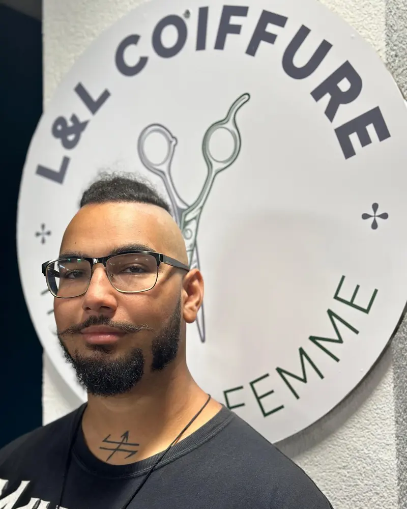 Coiffure homme, réalisation 11 du salon L&L Coiffure à Monthey